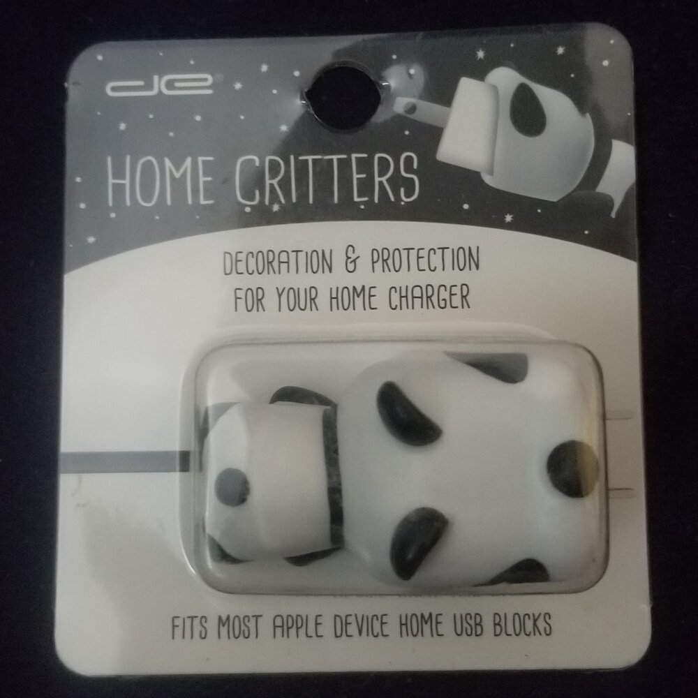 NWT panda shaped charger protector for Apple